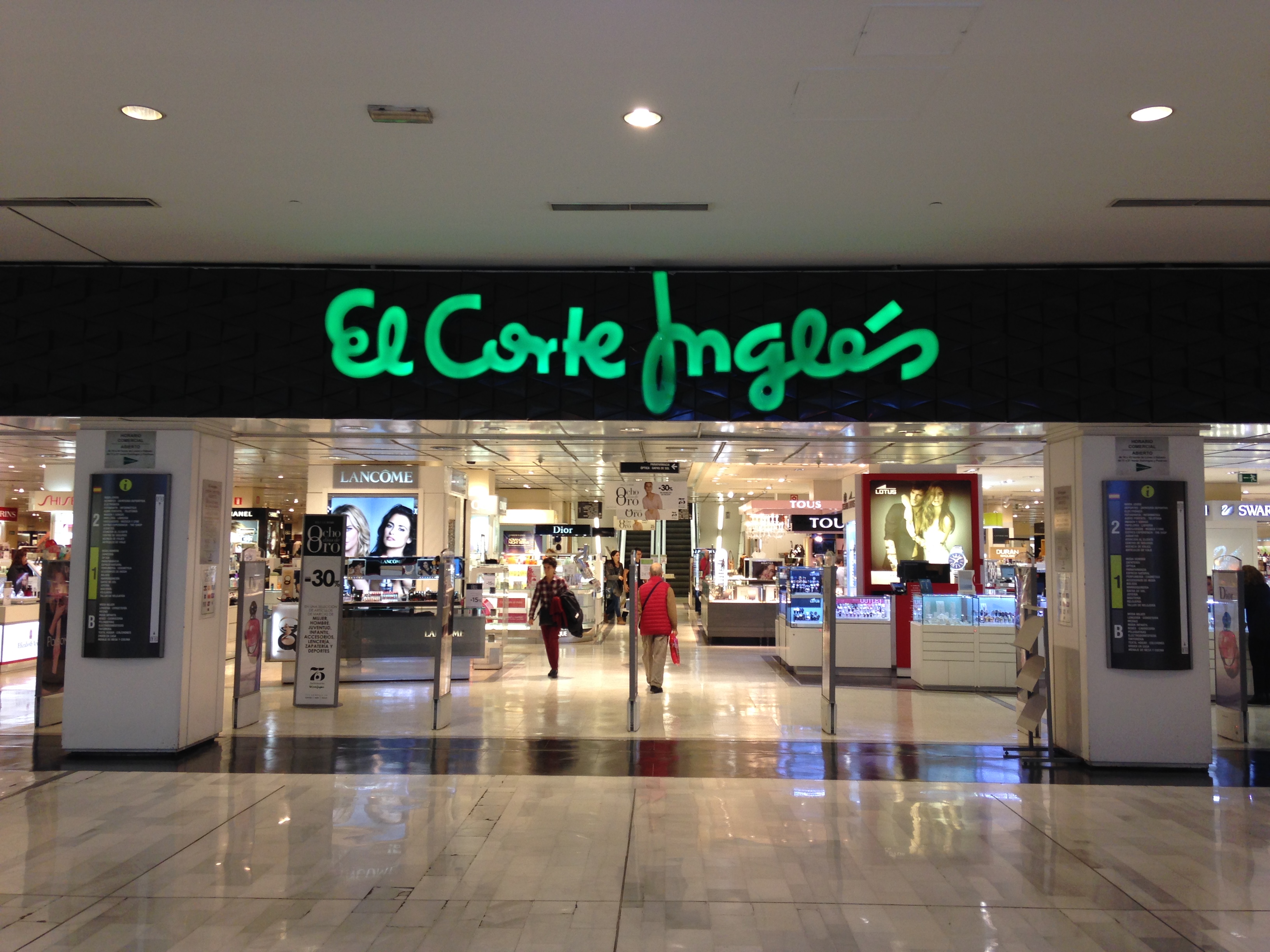 La condesa el corte inglés